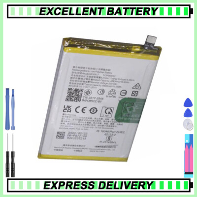 Tools + New Battery For OPPO Realme 8i/C35/C31 Mobile Phone BLP877 Battery