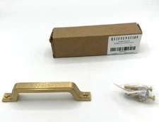 Rejuvenation Hardware Drawer Pull Aged Brass 4 in Jerico C103461 Pottery Barn