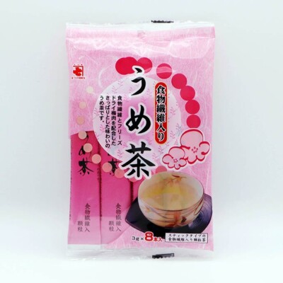 Kaneshichi Umecha Ume Japanese Sweet Sour Plum Tea Cha Fiber かね