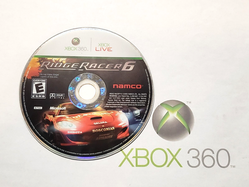 --DISC ONLY-- Ridge Racer 6 (Xbox 360, 2005)