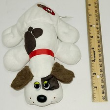 Hasbro POUND PUPPIES NEWBORNS Plush White w Brown Spots and Diaper