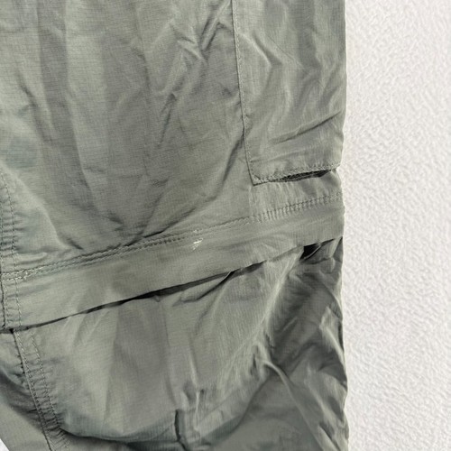 Columbia Pants Men's 34x32 Green Hiking Outdoor Convertible Zip Off Tech Logo - Picture 7 of 10