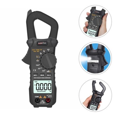 Ohmmeter Voltmeter Autoranging Digital-Multimeter Clamp Spannung Tester