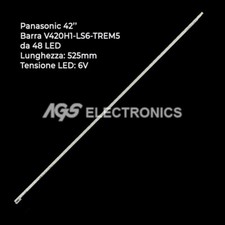 BAR 48 LED-STRIP-TV PANASONIC V420H1-LS6-TREM5 6V