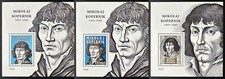 0zł - Mikołaj Kopernik - set of 3 private blocks nr 7/25 (2023) - Matej Gabris