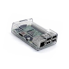 Transparent Clear Case for Raspberry Pi 2  Raspberry Pi 3 Model B 9.5x6.2x2.7cm