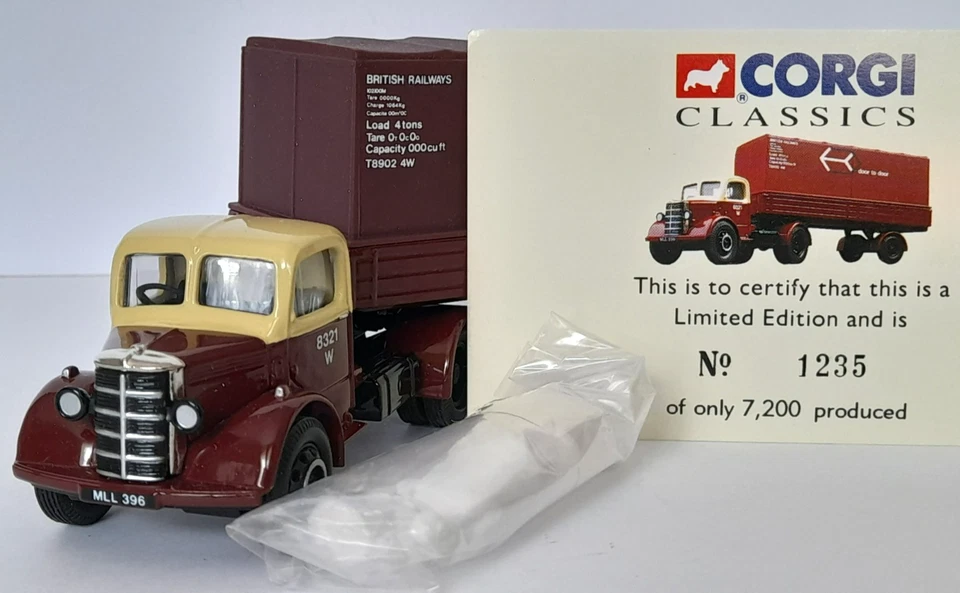 Corgi 18401 Bedford O Articulated Lorry Set - British Rail - Limited Edition - Image 3 of 4