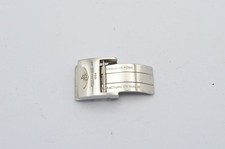 Breitling Leather Strap Folding Clasp 20MM Steel Deployment Clasp Polished 2