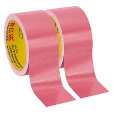2"x0.01" Bookbinding Tape 22 Yard 2 Roll Cloth Bookbinding Repair Tape Pink
