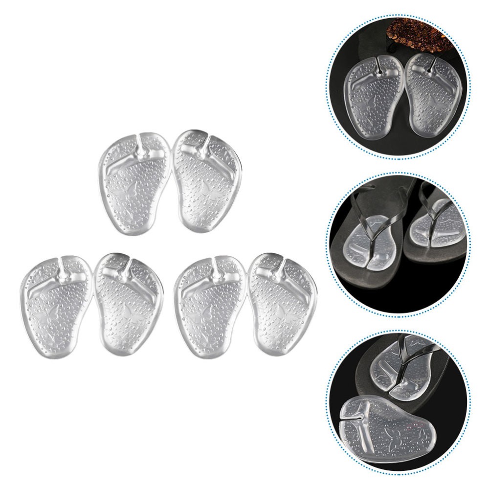 APL 3 Paia Infradito Donna Antiscivolo Sandali Solette Avampiede Scarpiera Pad