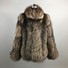 Men's Brown Fox Fur Coat