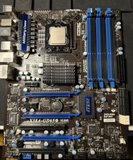 MSI X58A-GD65 ATX Motherboard & Intel Core i7-950 3.06GHz DDR3 LGA1366 Combo
