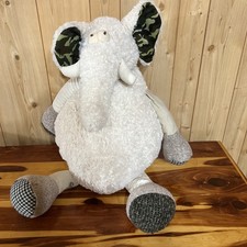 GILI Jill Martin Huge 26” Elephant Plush Animal Buddy Pillow Soft