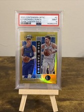 2020-21 Contenders Optic #2 Kristaps Porzingis/ Luka Doncic Team Tandems Gold/10