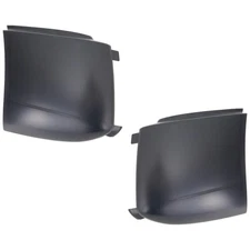 Bumper End Set For 2018 2019 2020 2021 2022 Volvo VNL Driver and Passenger Black