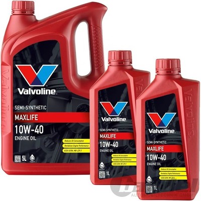 1x5L+2x1L VALVOLINE MAXLIFE 10W-40 MOTORÖL passend für MB 229.3 VW 502.00/505.00