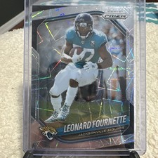 2025 Panini Prizm Lazer Prizm Leonard Fournette #37 Jacksonville Jaguars
