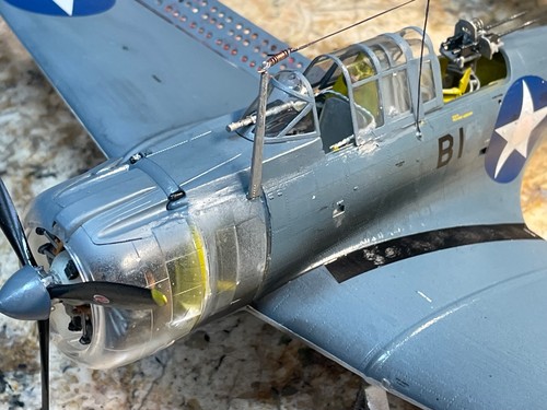 EARLY WAR TRUMPETER 1/32 SCALE SDB- LTCMDR DICK BEST @ MIDWAY - Picture 2 of 24