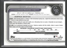 2024 Bowman Chrome #BCP-200 Eriel Dihigo Prospects