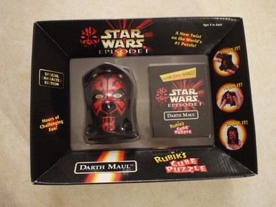 Star Wars Episode I Darth Maul Rubik's Cube Puzzle NIB