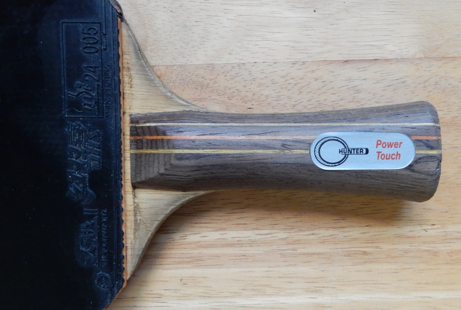 Pro-Style Hunter Power Touch Table Tennis/Ping Pong Paddle