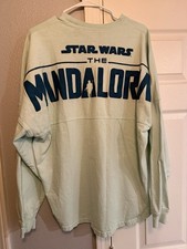 Disney Parks Star Wars Spirit Jersey The Mandalorian Grogu Seafoam Large