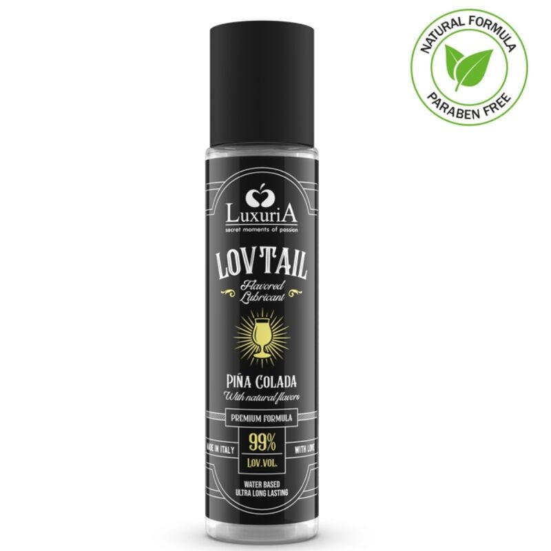 Lubrifiant Lovtail base d'eau hydratation longue durée parfum Piña Colada