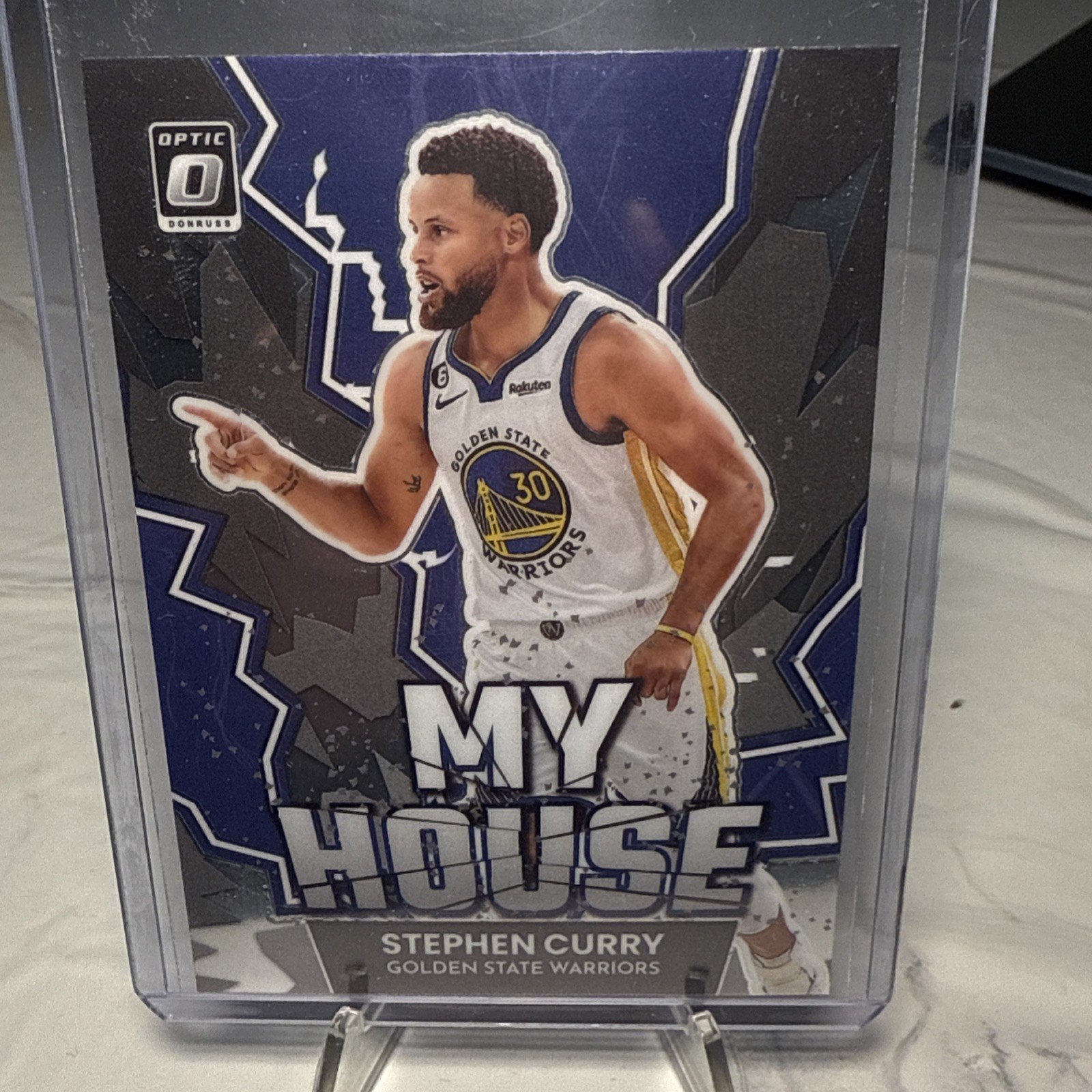 2022-23 Donruss Optic Stephen Curry My House Insert Golden State Warriors