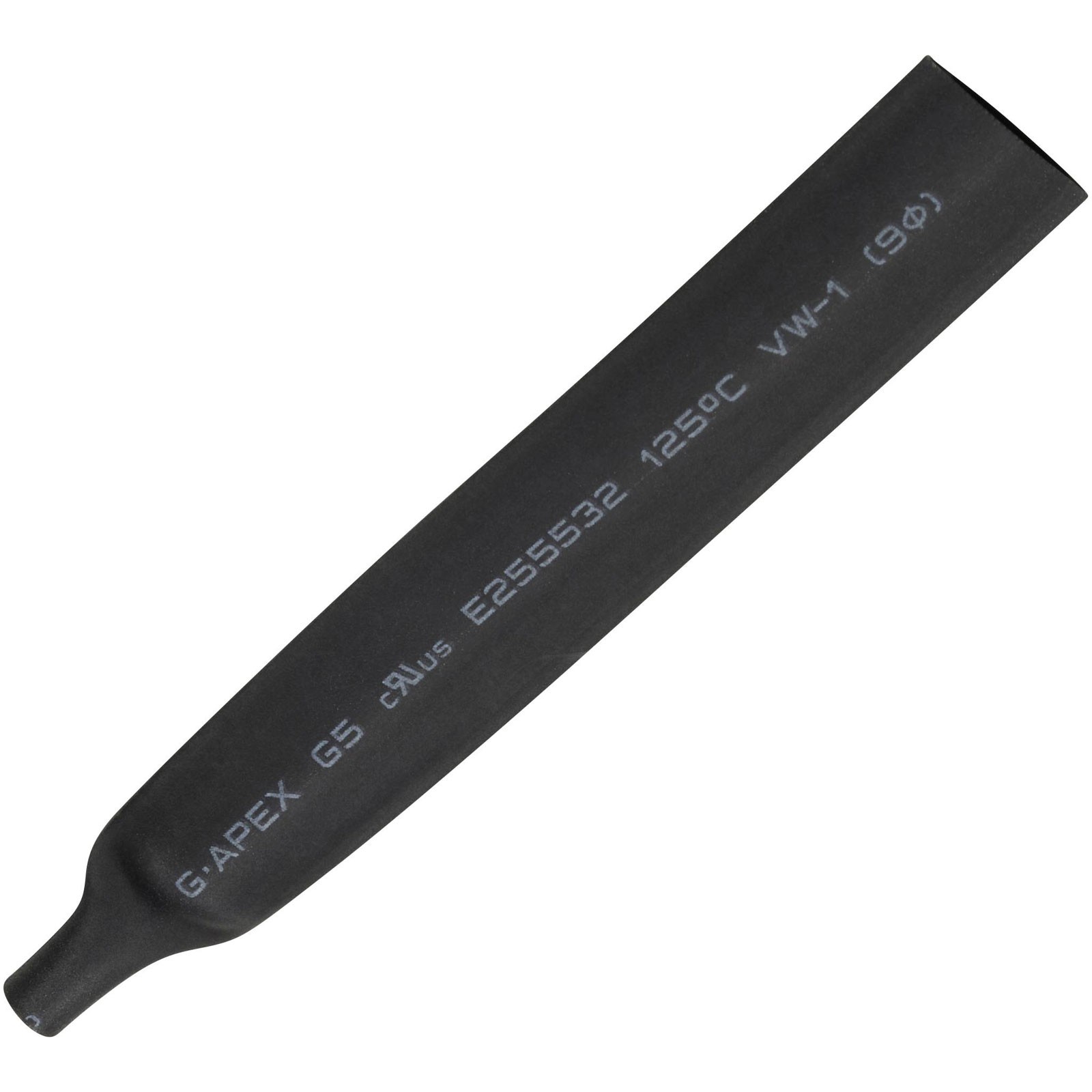 TruComponents Heatshrink Blk 9mm 4.50mm Shrinkage:2:1 10 m
