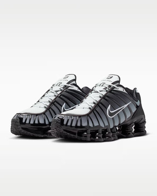 AV3595-017 Nike Shox TL Black Pure Platinum White (Men's) | eBay