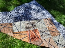 HANDMADE QUILT PROFESSIONALLY QUILTED SONG OF THE JUNGLE