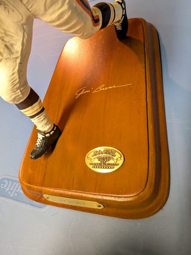 Statua statuina Jim Brown Cleveland Browns Danbury come nuova LEGGI - Foto 3 di 6