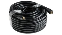 Zespół Cyfrowych Kabli Wideo I Monitorowych 20M Wtyk Hdmi To Wtyk Hdmi Czarny RS