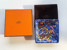 Hermes Elefant Blau/Grau Porzellan Aschenbecher Catchall Tablett Einzeln