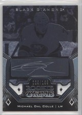2018 Upper Deck Black Diamond Rookie Gems Pure 29/199 Michael Dal Colle Auto z3a