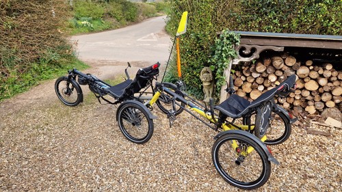 2021 Hase Bikes Trix childs adult Folding Recumbent trike.🦚 - Picture 9 of 12