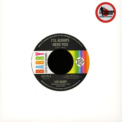 Len Barry - I'll Always Need You / Love Love L (Vinyl 7'' - 2019 - UK - Original)