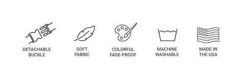 VANGOGH noche estrellada - Correa de perro de 3/4 pulgadas calidad poliéster a prueba de decoloración, hecha en EE. UU. - Imagen 7 de 7