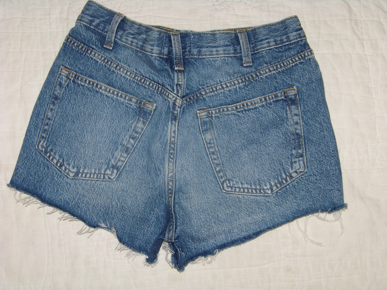 Universal Thread Button Fly Distressed Denim Jean… - image 7