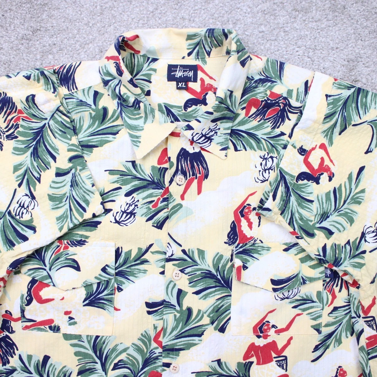 Stussy Hawaiian Casual Button-Down Shirts for Men for sale | eBay