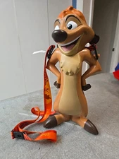 12" Disney Parks The Lion King Timon Sipper Souvenir Cup w/ Strap Hakuna Matata