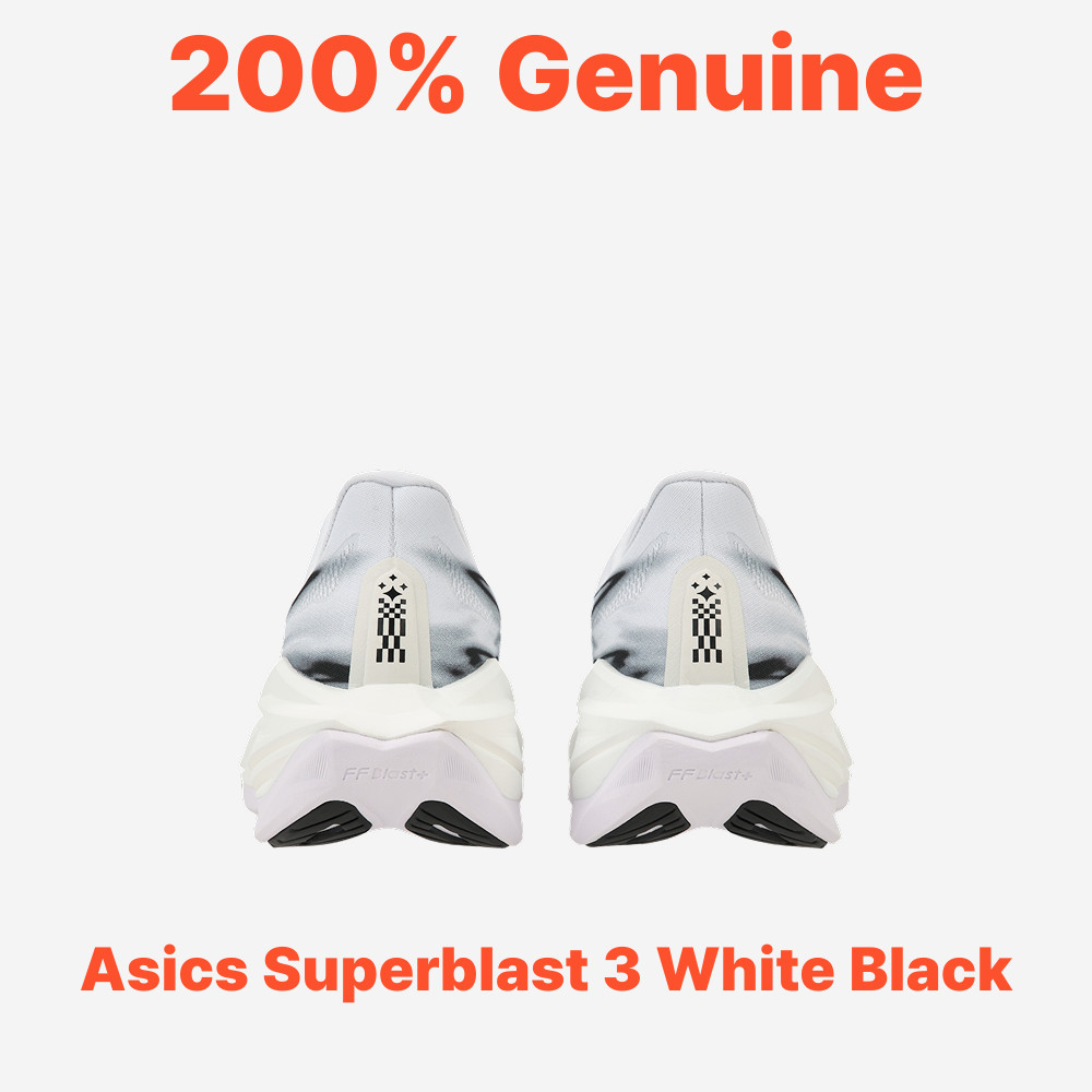 Asics Superblast 3 White Black image 5