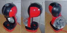 Krups NESCAFÉ Dolce Gusto Lumio Capsule Coffee Machine (Red/Black) - KP130