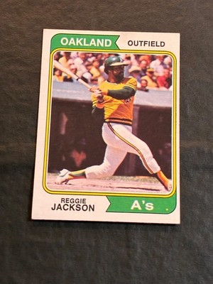 1974 Topps Reggie Jackson #130 - No Creases - NM