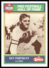 Dan Fortmann 1990 Swell Greats #25 Chicago Bears
