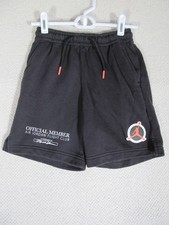 Air Jordan Flight Club Youth Shorts S 8-10Y Black Jumpman Logo Basketball Logo