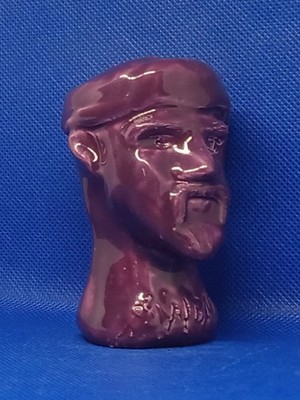 ''Wise Sinbad'' - Expensive Original Clay sculpture, hand made& glazed. Nice one!