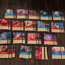 Disney Lorcana TCG Ruby Sapphire Princess 60 Card Beginner Deck