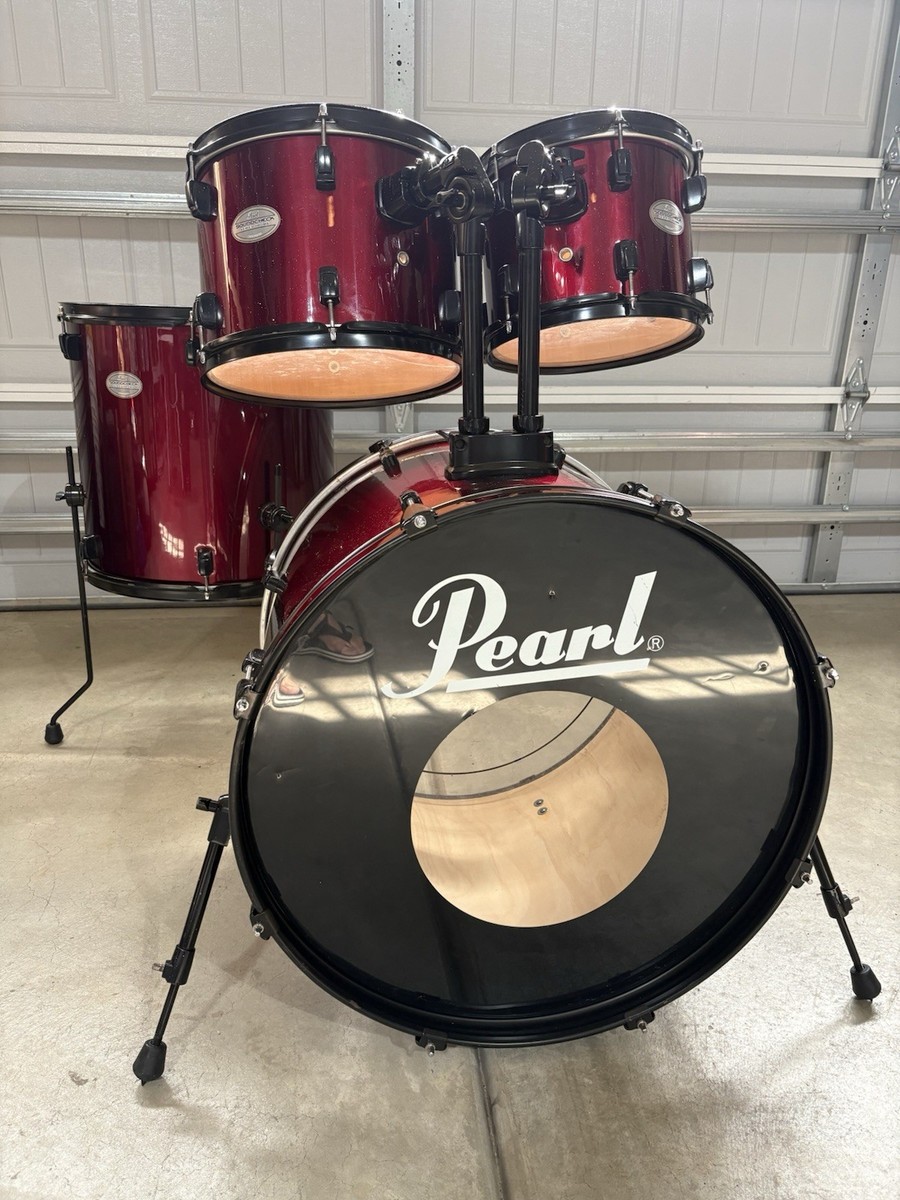 Pearl Soundcheck 4 Piece Acoustic Drum Set | eBay