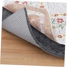 Felt Non Slip Rug Pads, Extra Large 1/4" Thick Felt and Rubber Backing, Shock